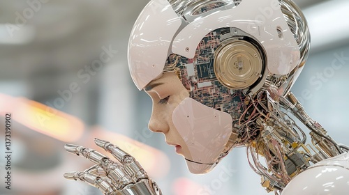 Advanced Humanoid Robot in Factory Automation
