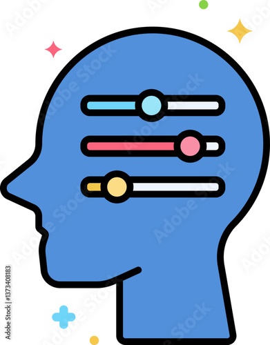 tuning Illustration on a white background.
