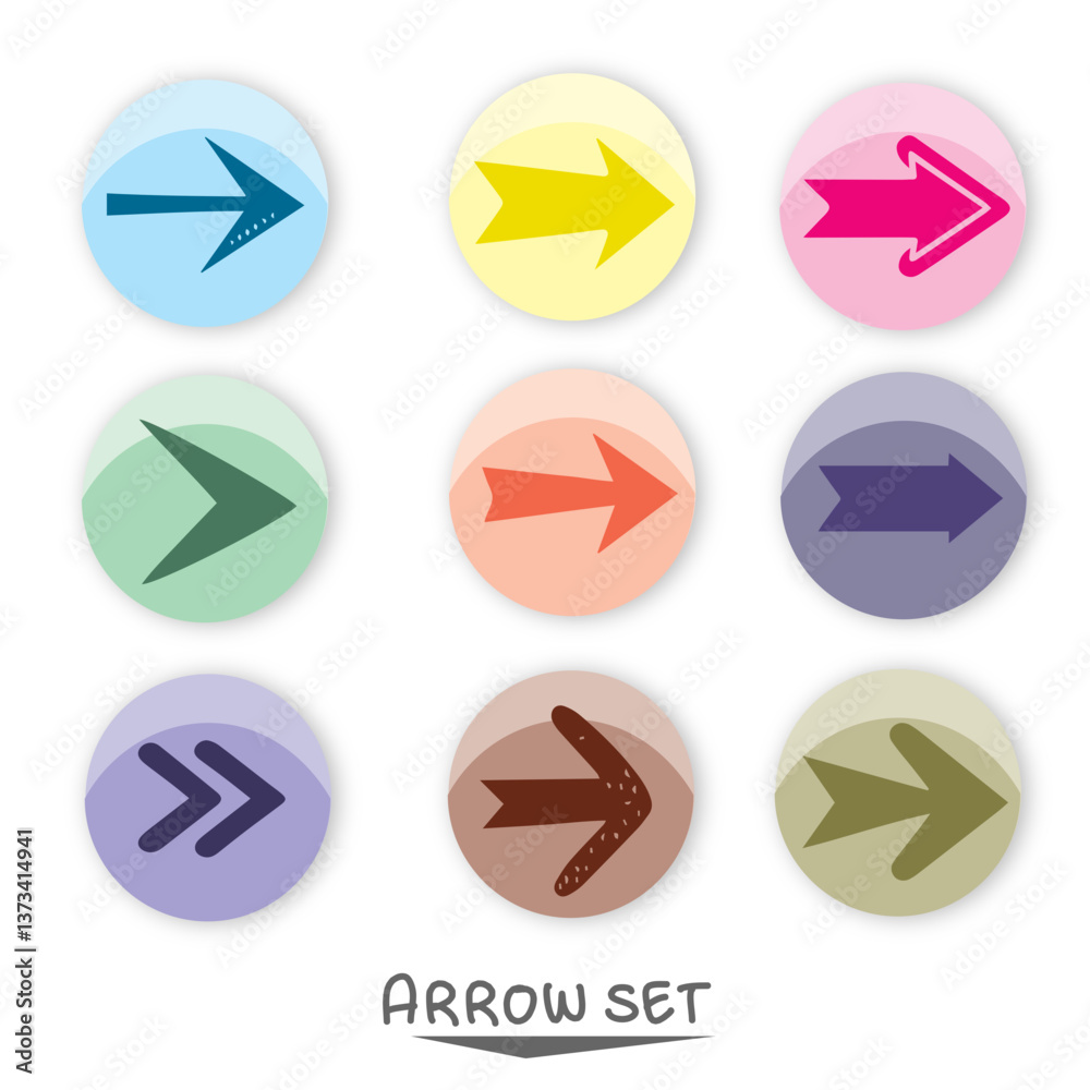 arrow icon set arrow icon set
