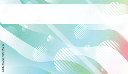 Abstract Shiny Waves, Lines, Circle, Space for Text. For Elegant Pattern Cover Book. Vector Illustration with Color Gradient.