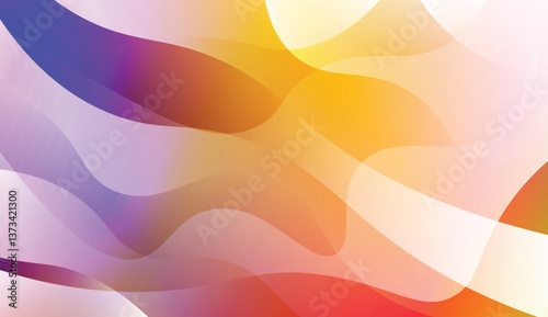 Geometric Design, Shapes. Design For Cover Page, Poster, Banner Of Websites. Vector Illustration with Color Gradient.