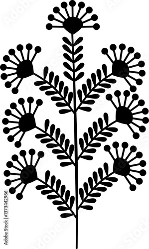 Warli Art Elements