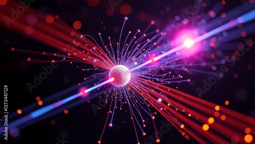 Data Transmission in Fiber Optic Networks