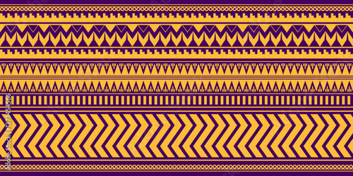 Ethnic geometric pattern, seamless pattern of the Navajo tribe. Native American ethnic. Seamless vector pattern ethnic, seamless Mexican rug, woven carpet. Folk embroidery, Bohemian, Aztec style.
