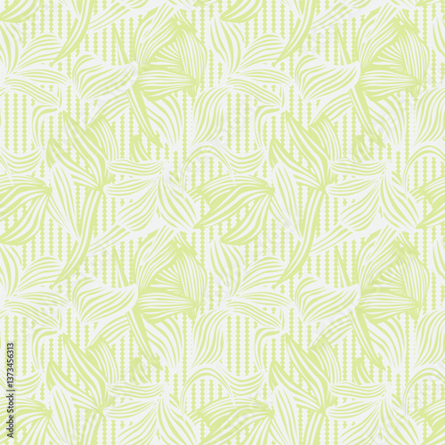 Pastels Botanical Floral Seamless Pattern Design