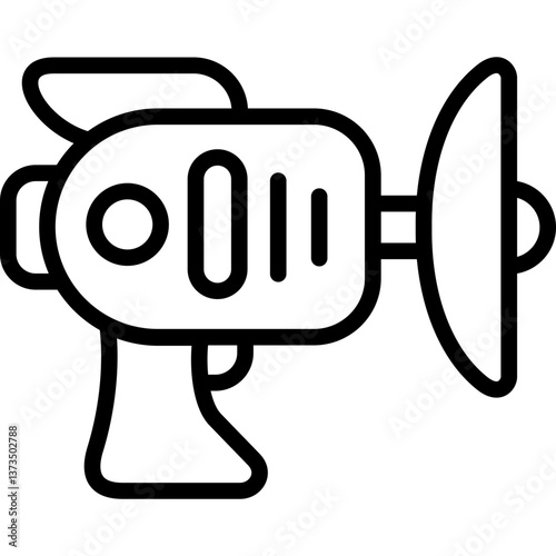 laser gun icon