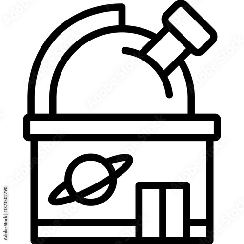 Fototapeta Naklejka Na Ścianę i Meble -  space laboratory icon