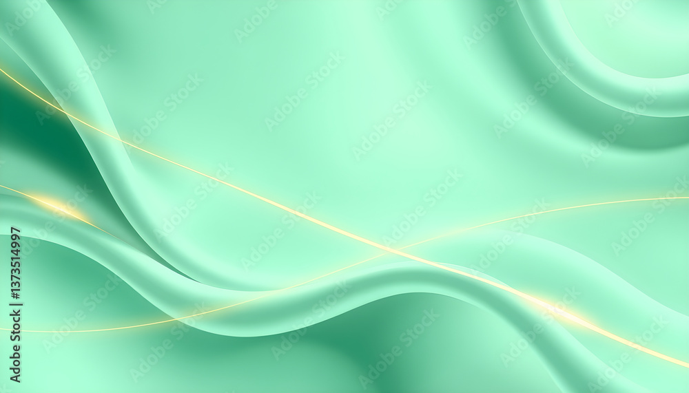 Fototapeta premium 우아한민트초록추상배경O9VrxE1f