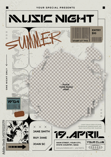 Summer Music Night Flyer
