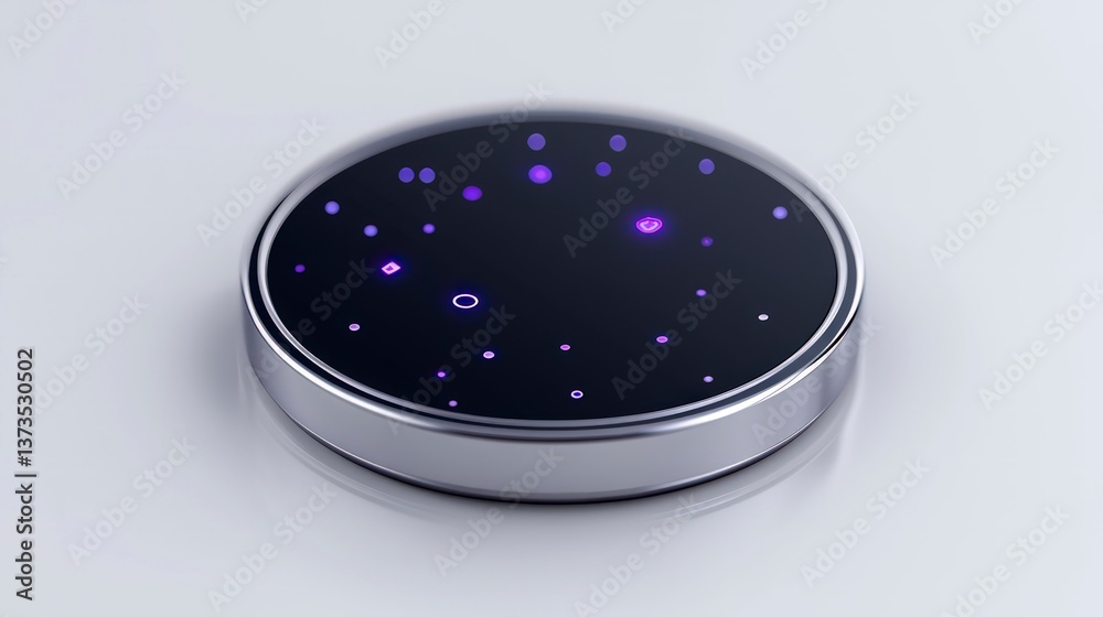 Sleek App Icon Modern Health Tech Interface Design