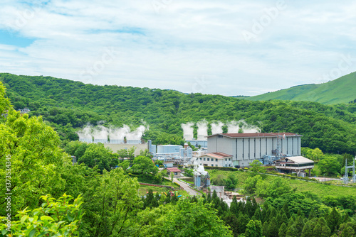 地熱発電所 photo