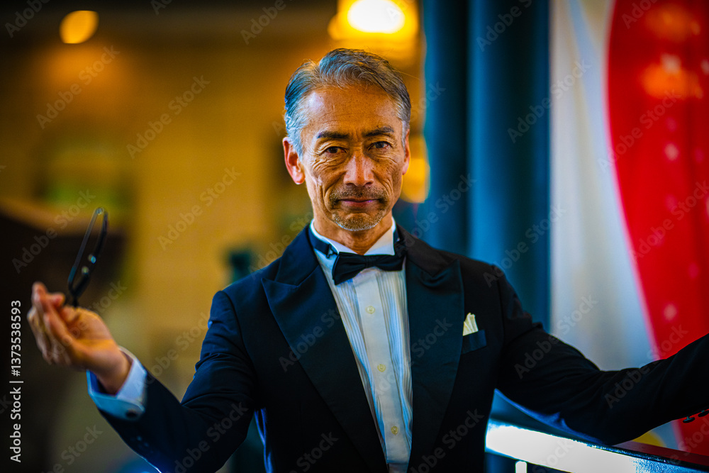 シニア男性のポートレート