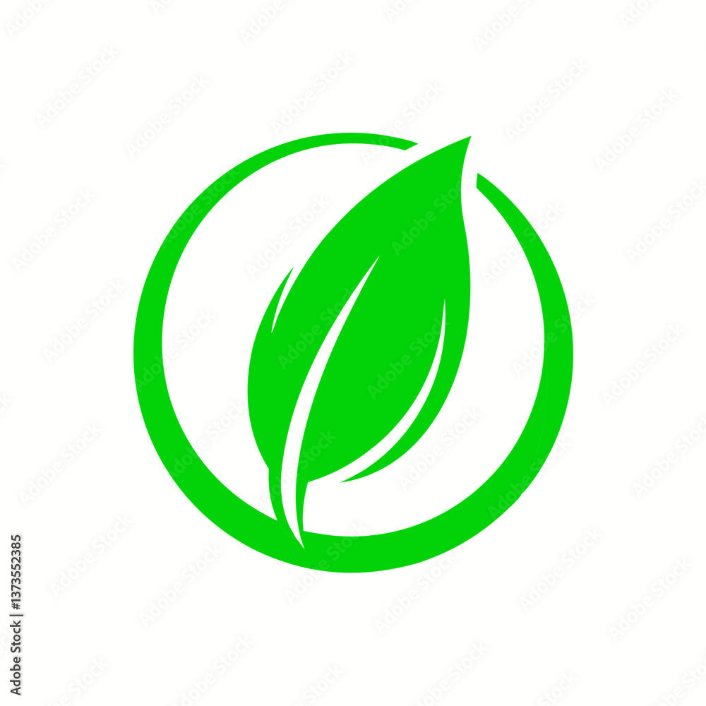green leaf icon green leaf icon