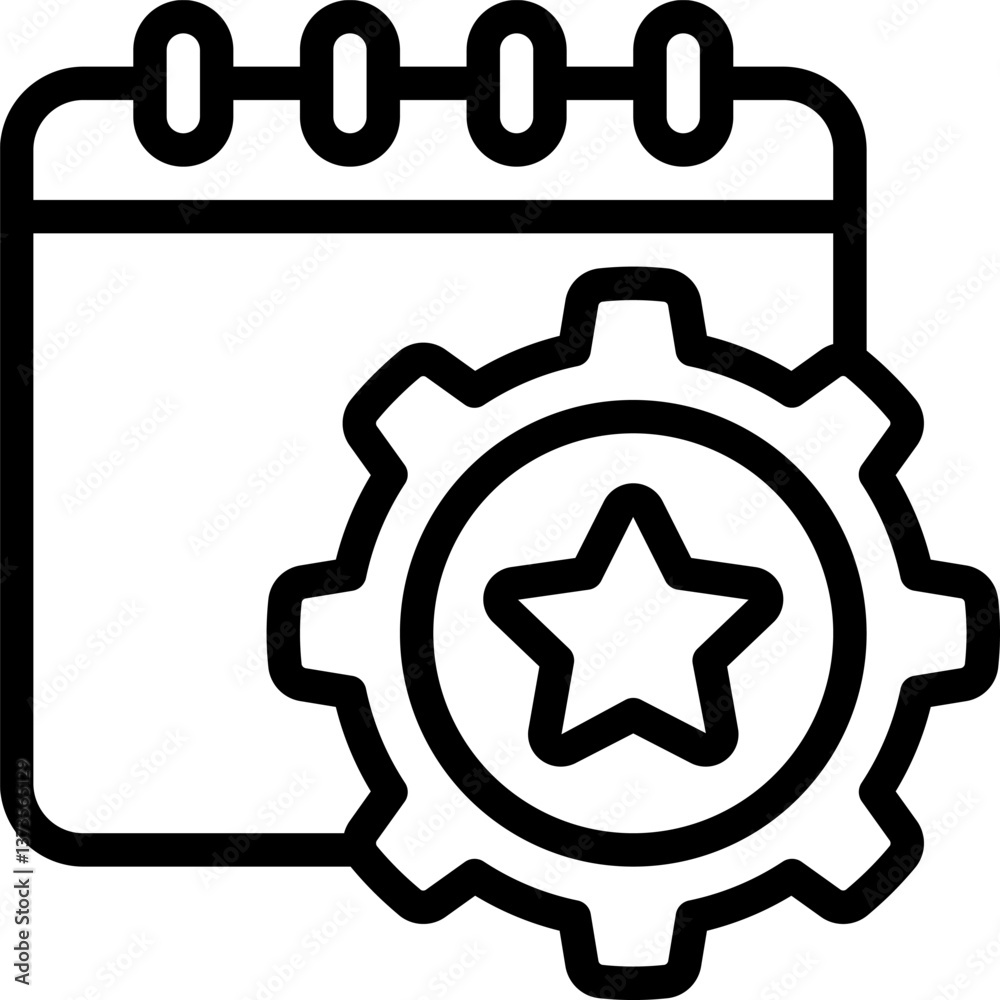 event management Illustration on a white background. event management Illustration on a white background.