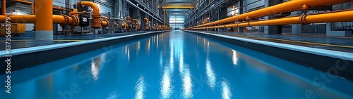 Industrial Facility Polished Floor