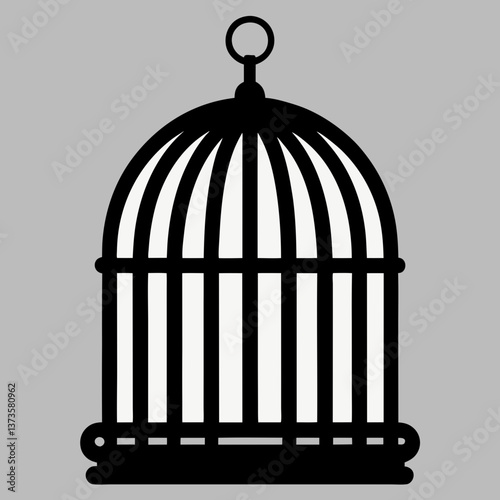 cage with birds