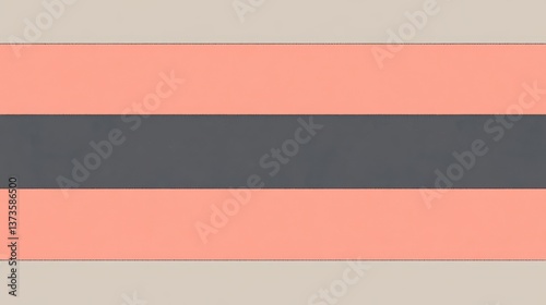 Free Download Elegant coral and gray horizontal bands fill the canvas with a modern yet soothing vibe enhancing any room - GFXLoad