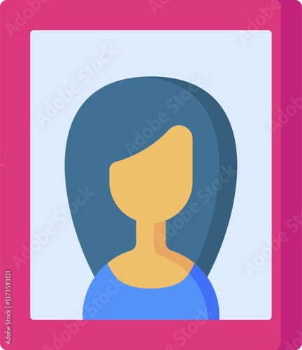 portrait Illustration on a white background