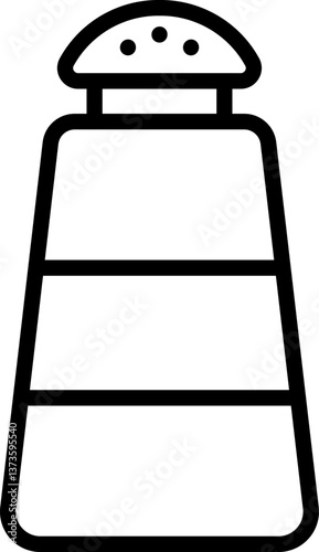 salt shaker Illustration on a white background