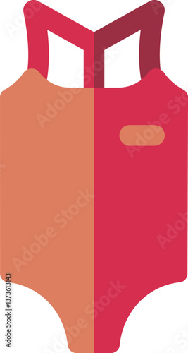 swimming suit Illustration on a white background