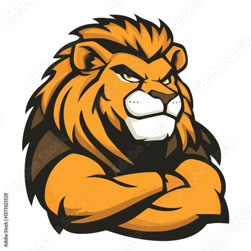 Vector illustration art of Lion mascot charactors Collection
