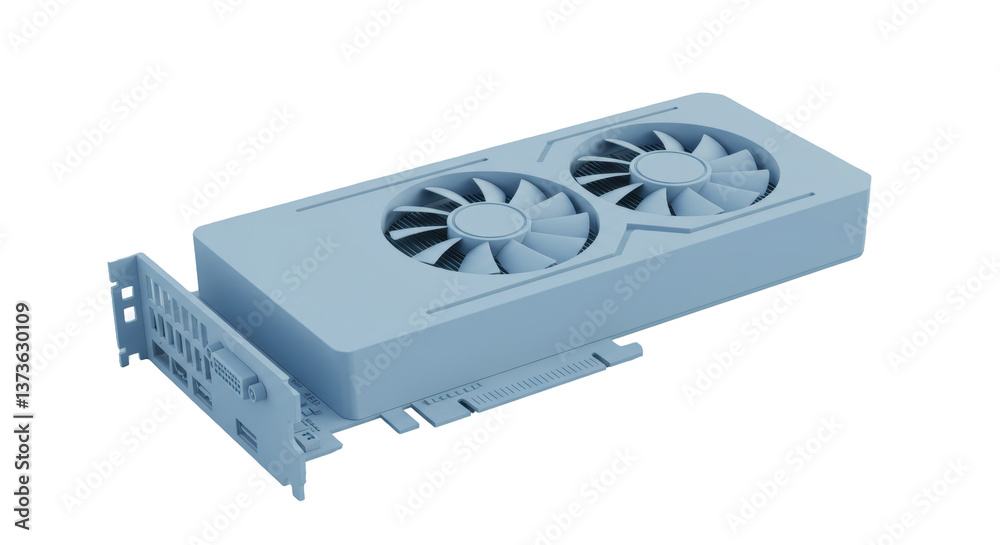 Isolated PC Video Card