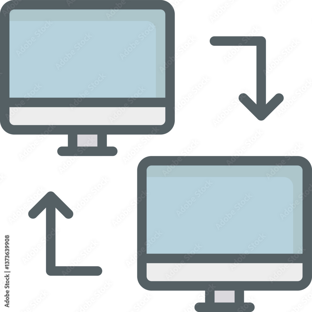 monitor screen Illustration on a white background. monitor screen Illustration on a white background.