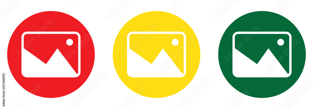 Images icon flat editable icon mark set. EPS 10 Images icon flat editable icon mark set. EPS 10