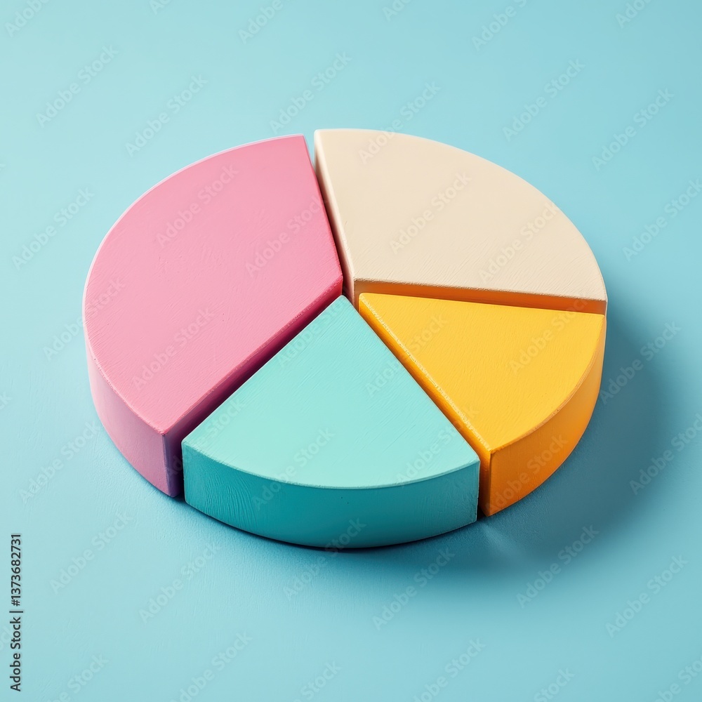 Obraz premium A pie chart illustrating time spent on different business activities,Time Tracking Software
