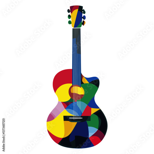 Guitar illustration art instrument vector