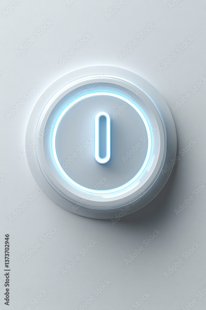 Neumorphic style button for user interface on white background. Neomorphism style. Neumorphic style button for user interface on white background. Neomorphism style.