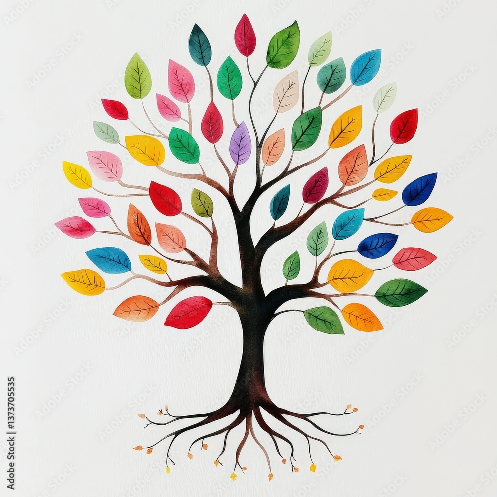 A watercolor Tree of Life painting as a wedding guestbook for loved ones to sign,Tree of Life Wedding Themes A watercolor Tree of Life painting as a wedding guestbook for loved ones to sign,Tree of Life Wedding Themes
