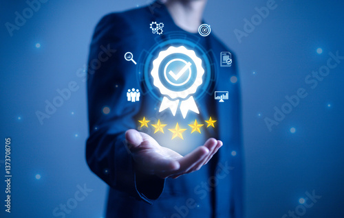  Professional quality, business assurance and technological concept with standardized processes that serve customers including information documents

