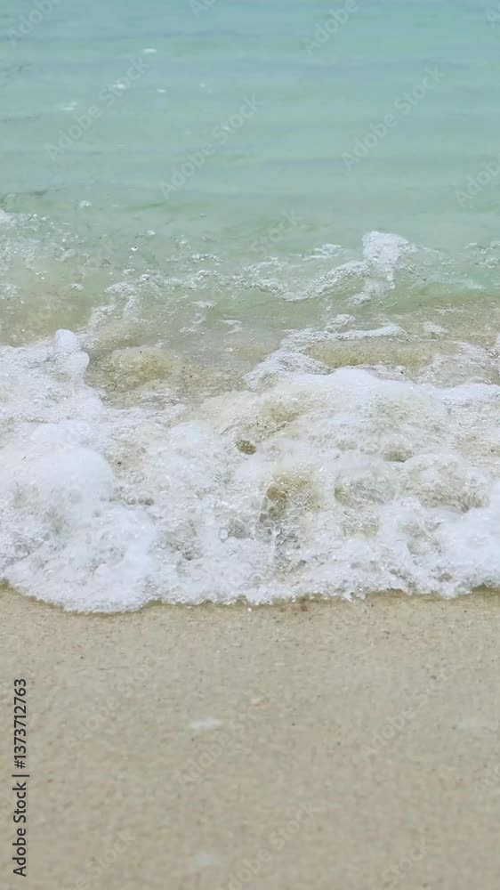 Gentle Waves on Tub Island Beach