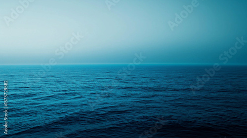 Wallpaper Mural Calm ocean surface with gentle waves under clear sky Torontodigital.ca