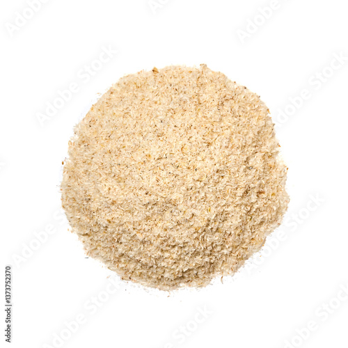 Wallpaper Mural flat lay pile of psyllium husk cutout Torontodigital.ca