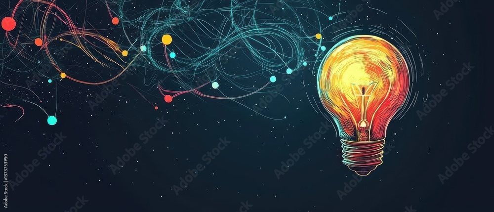 Brainstorming on whiteboard, team drawing creative ideas, flat design illustration Brainstorming on whiteboard, team drawing creative ideas, flat design illustration