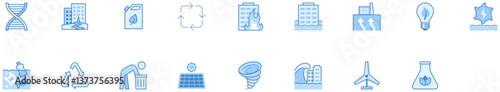 Set of Ecology & Environment icons