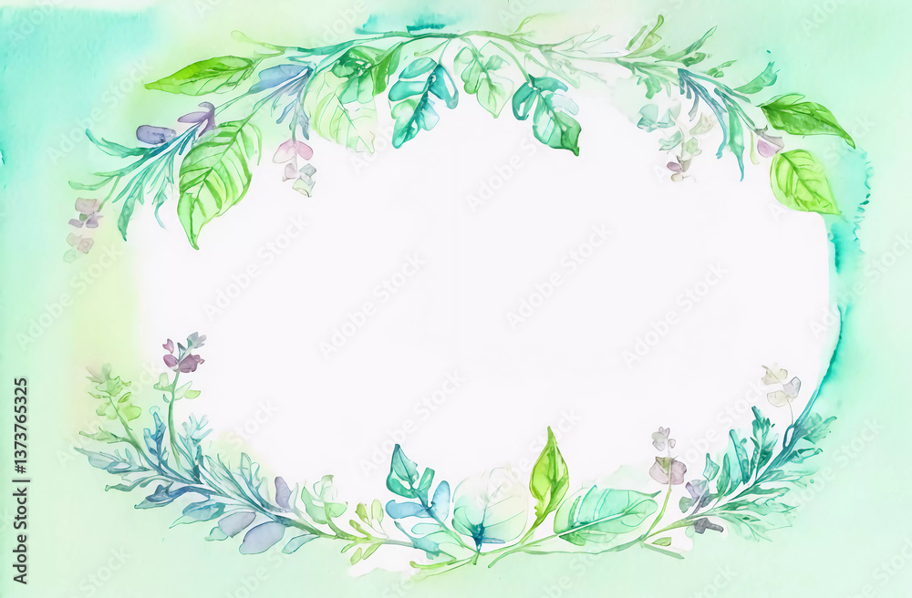White spring background with frame and flowers and place for text. Generative AI White spring background with frame and flowers and place for text. Generative AI