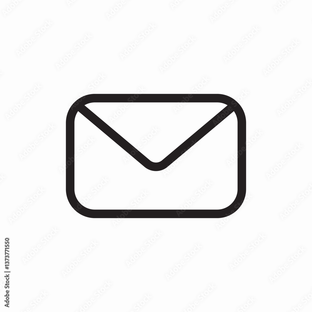 Email message mail icon vector sign Email message mail icon vector sign