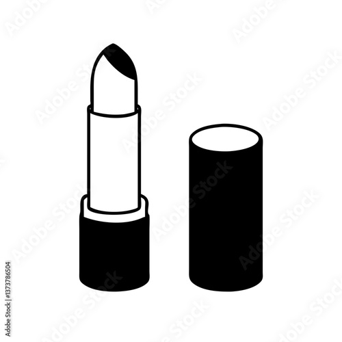 Lipstick icon  Vector Pictogram