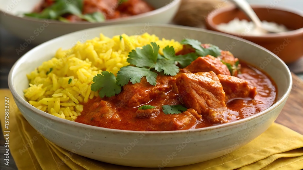 Chicken Tikka Masala with Turmeric Rice – A Flavorful Indian Classic Chicken Tikka Masala with Turmeric Rice – A Flavorful Indian Classic