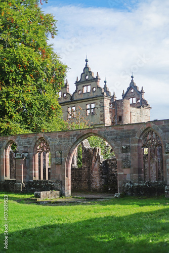 Hirsau Abbey in Baden Wuerttemberg, Germany	
 photo