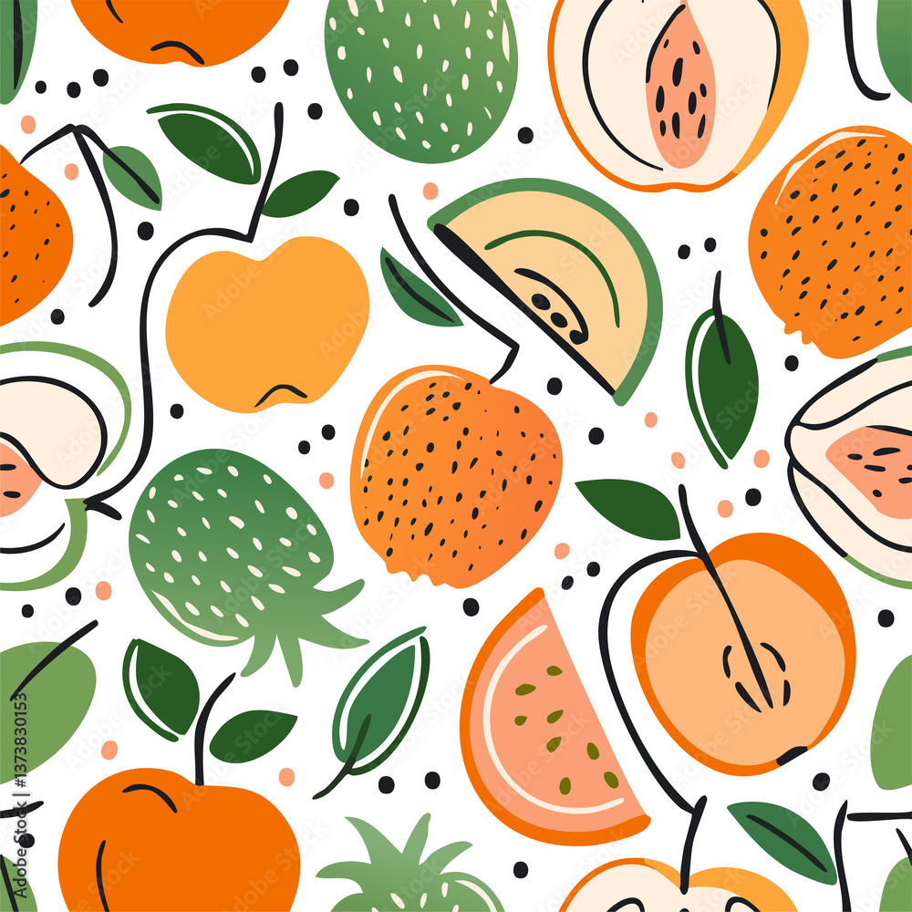 fruit pattern fruit pattern