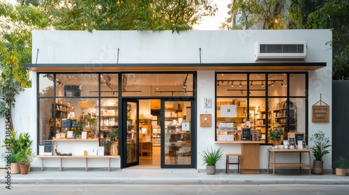 Wallpaper Mural Modern, minimalist store front Torontodigital.ca