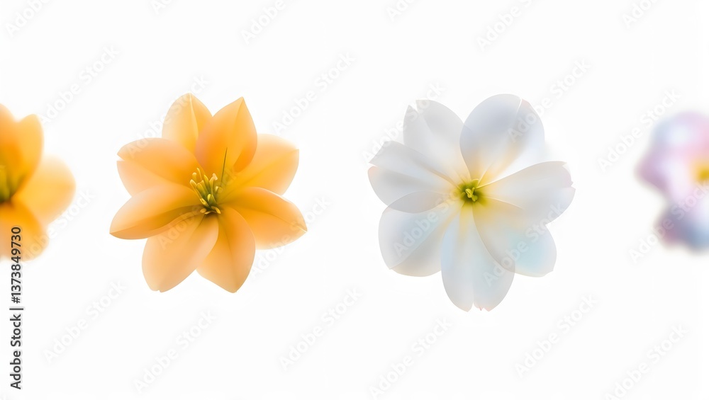 A collection of real colourful dwarf dahlia flower heads isolated against a transparent background for design elements. A collection of real colourful dwarf dahlia flower heads isolated against a transparent background for design elements.