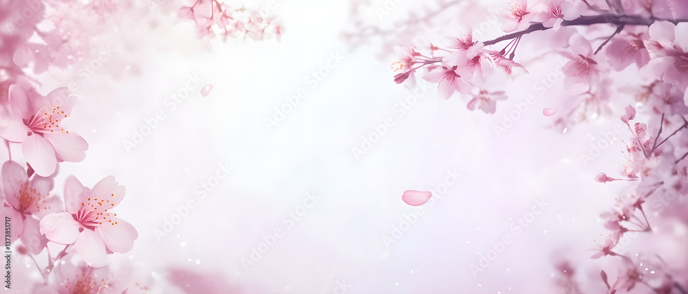 Fototapeta premium cherry blossom background