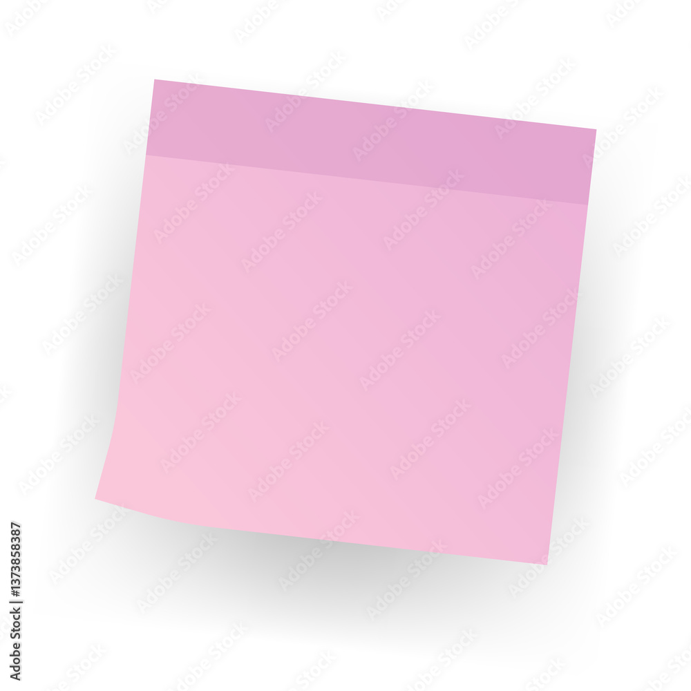 Paper notes stickers. Place for memo messages on paper sheets. Blank sticky place for to do list and office notice or information board