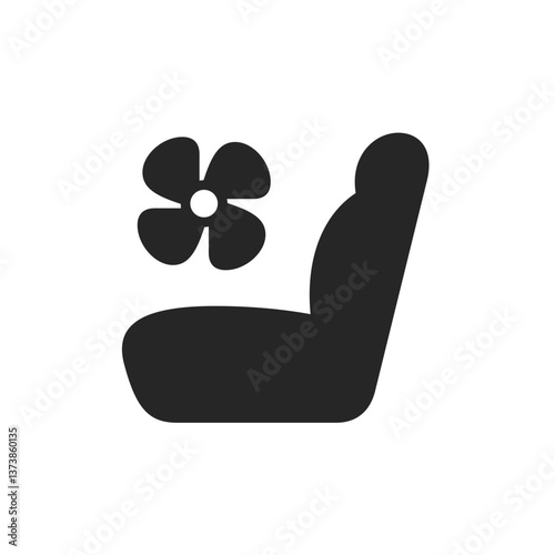 Car Seat Left Ventilation Filled