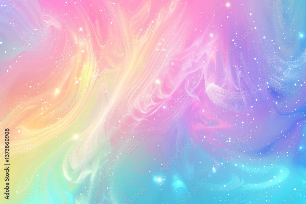 Fototapeta premium Rainbow-Colored Background with Swirling Patterns and Vibrant Hues
